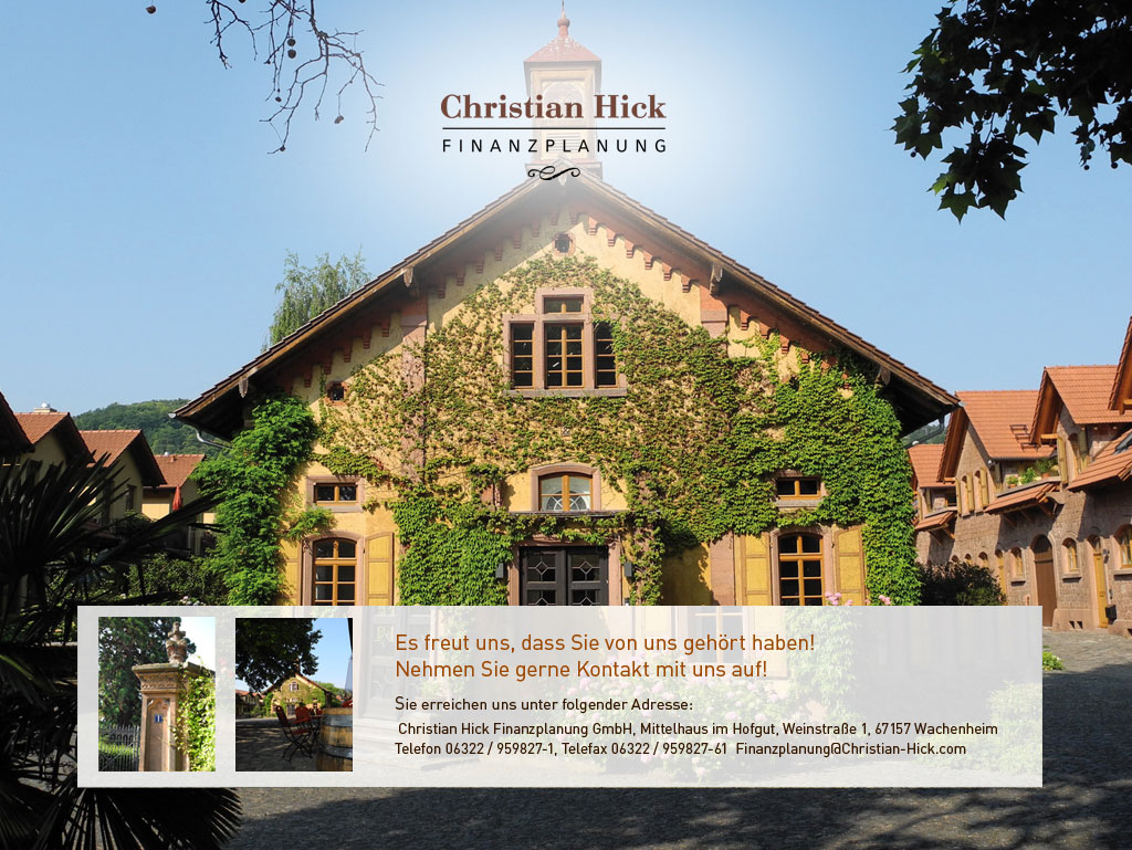 Christian Hick Finanzplanung
