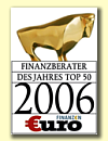 Finanzberater des Jahres 2006 - TOP 50